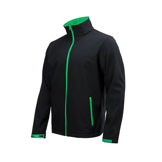 FÉRFI SOFTSHELL KABÁT M ZÖLD