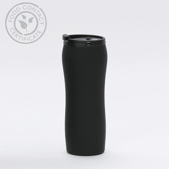 TERMO BÖGRE COLORISSIMO, 450 ml FEKETE