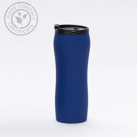 TERMO BÖGRE COLORISSIMO, 450 ml SÖTÉTKÉK