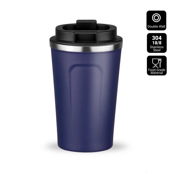 ÉSZAKI STÍLUSÚ TERMOSZ BÖGRE 350ml SÖTÉTKÉK